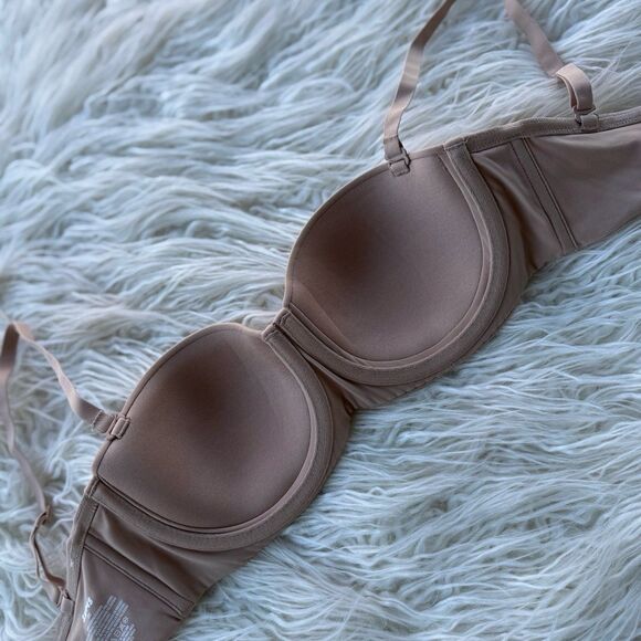 Skims Fits Everybody Strapless Bra Clay Size 32C - Picture 7 of 8